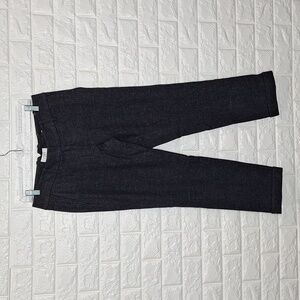 LOFT Petite Wool Marisa Lean Trouser Modern Fit Grey with Pockets NWT
